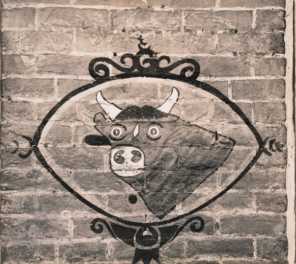 Walker Evans:Butcher Sign, Mississippi, Poster Print Wall Art