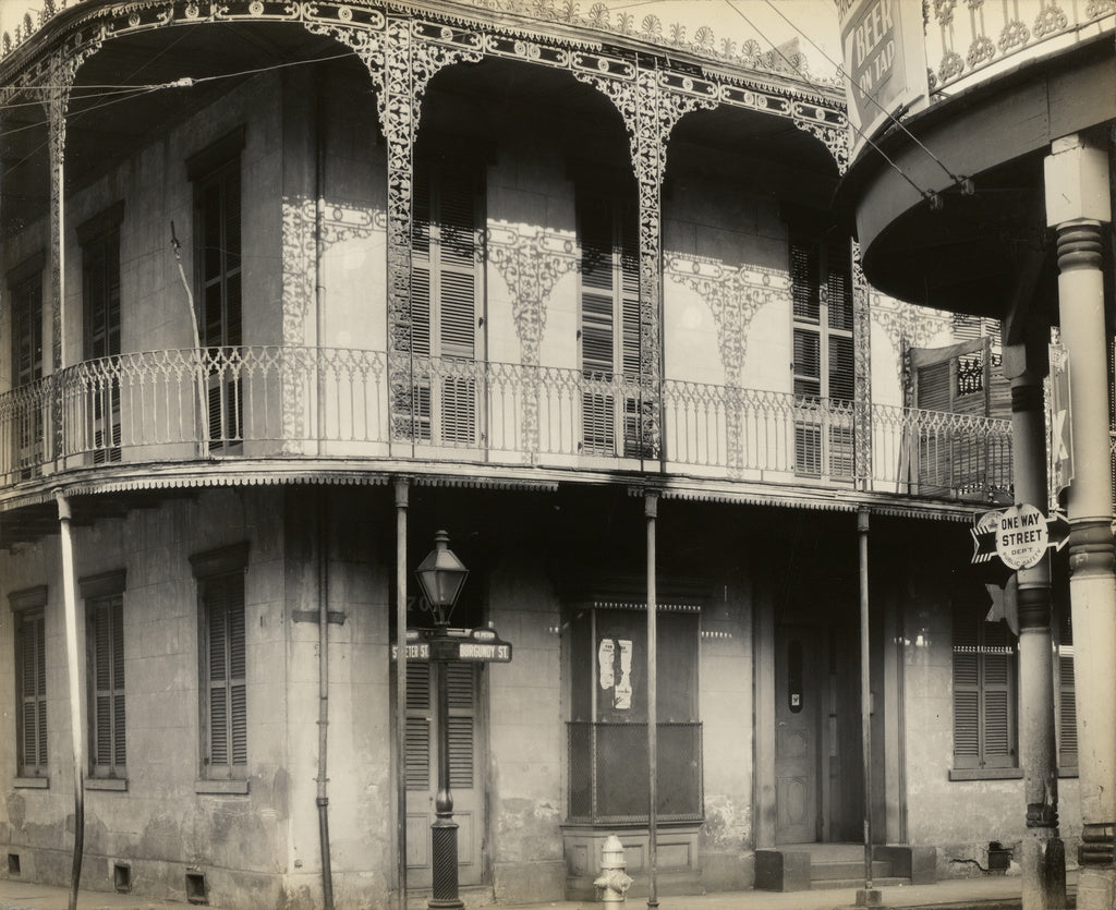Walker Evans:French Quarter House in New Orleans, Poster Print Wall Art