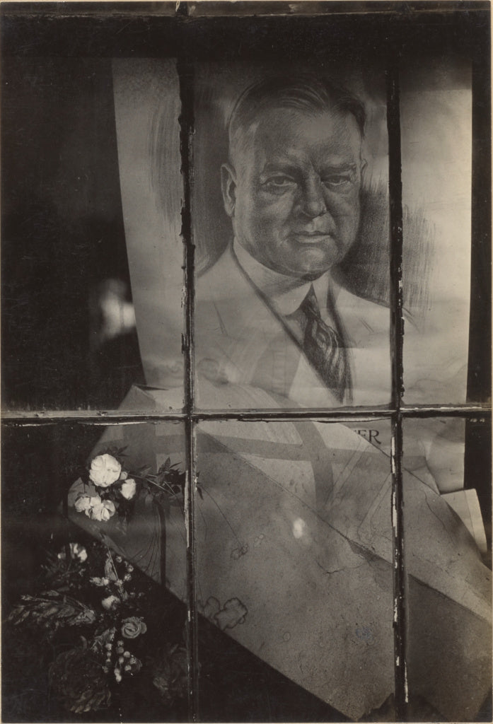 Walker Evans:Political Poster, Massachussetts Village, Poster Print Wall Art
