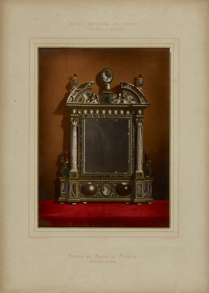 Léon Vidal:Miroir de Marie de Medicis, Poster Print Wall Art