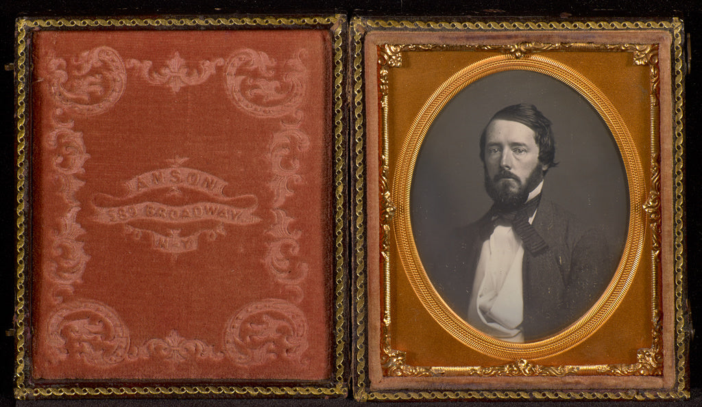 Rufus AnsonAttributed to:[Portrait of an Unidentified Middle, Poster Print Wall Art