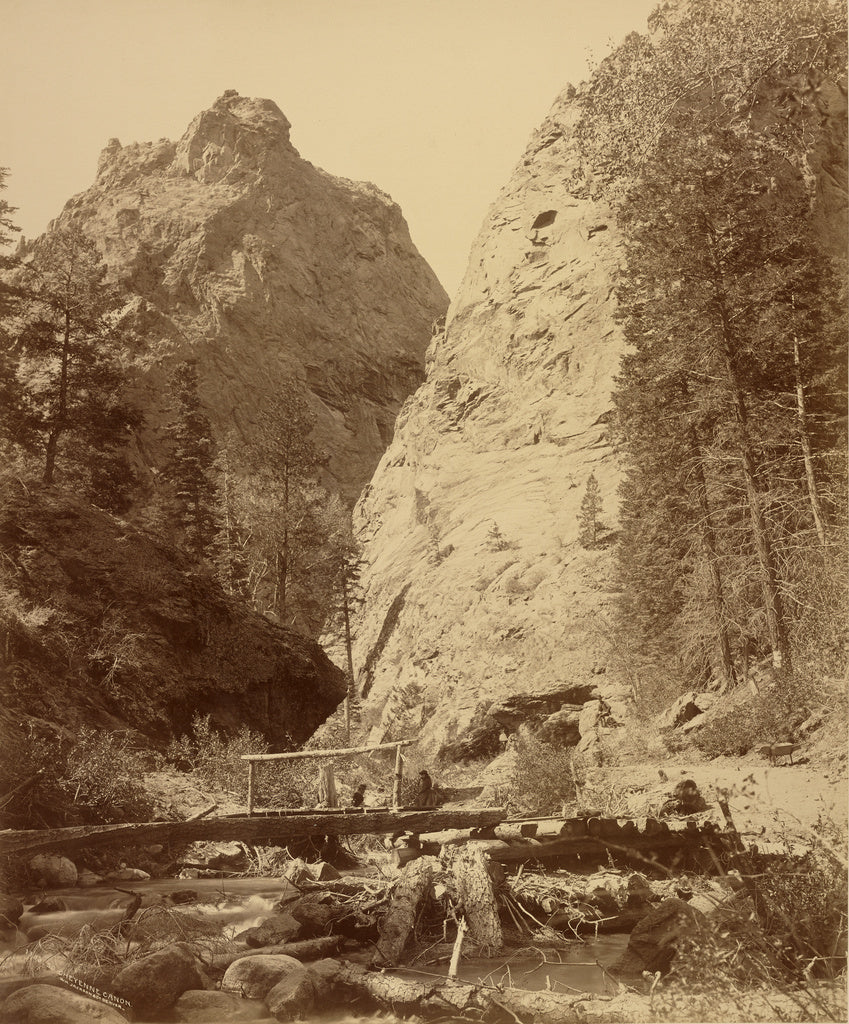 William Henry Jackson:South Cheyenne Cañon, Poster Print Wall Art