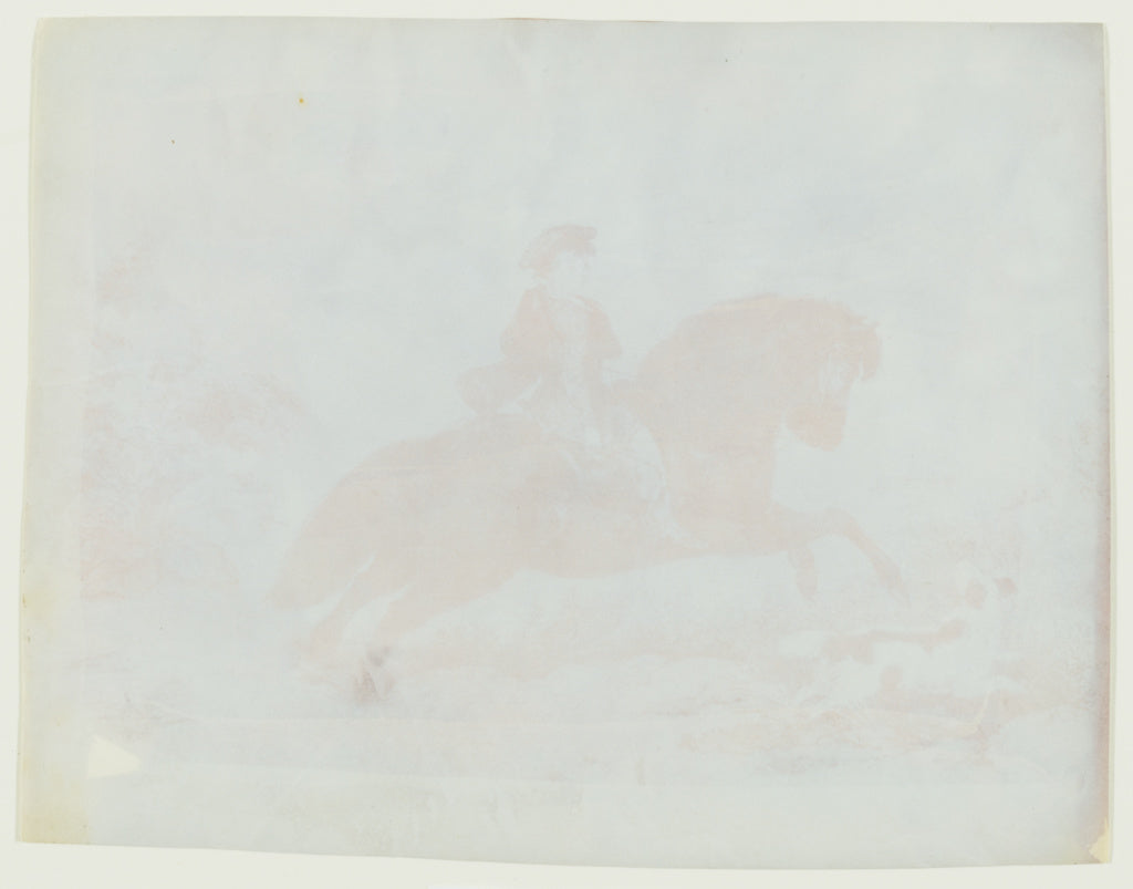 William Henry Fox Talbot:[Copy of an Engraving of a Boy on a, Poster Print Wall Art