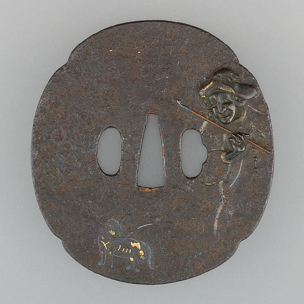 Sword Guard 18th cent–early 19th cent, Poster Print Wall Art