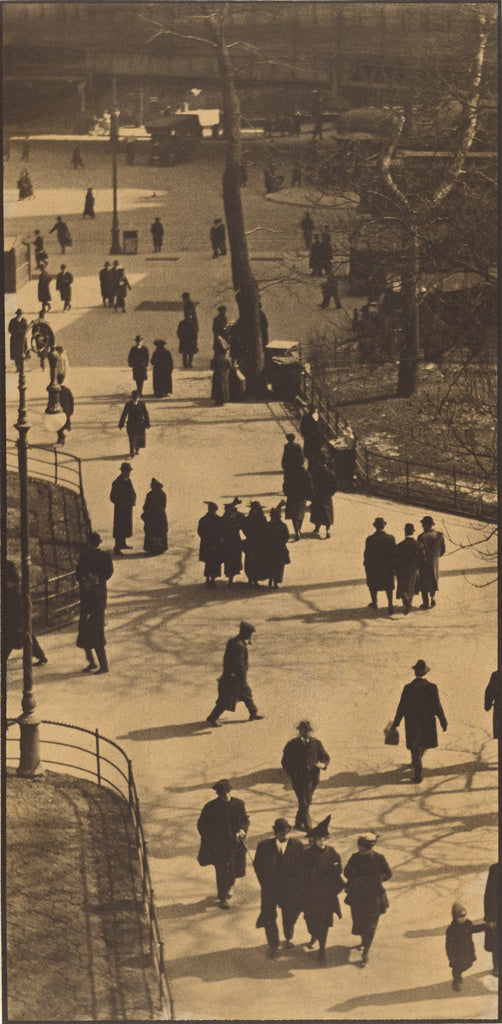 Paul Strand:City Hall Park, New York, Poster Print Wall Art