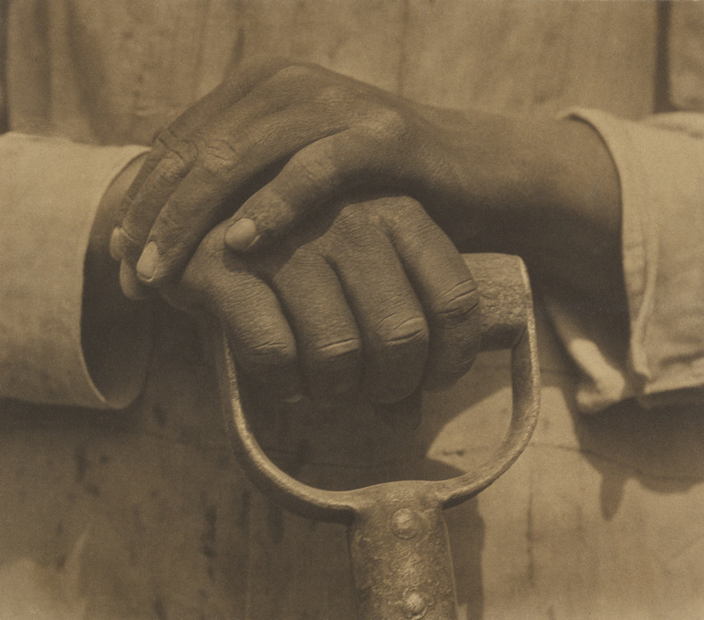 Tina Modotti:Hands Resting on Tool, Poster Print Wall Art