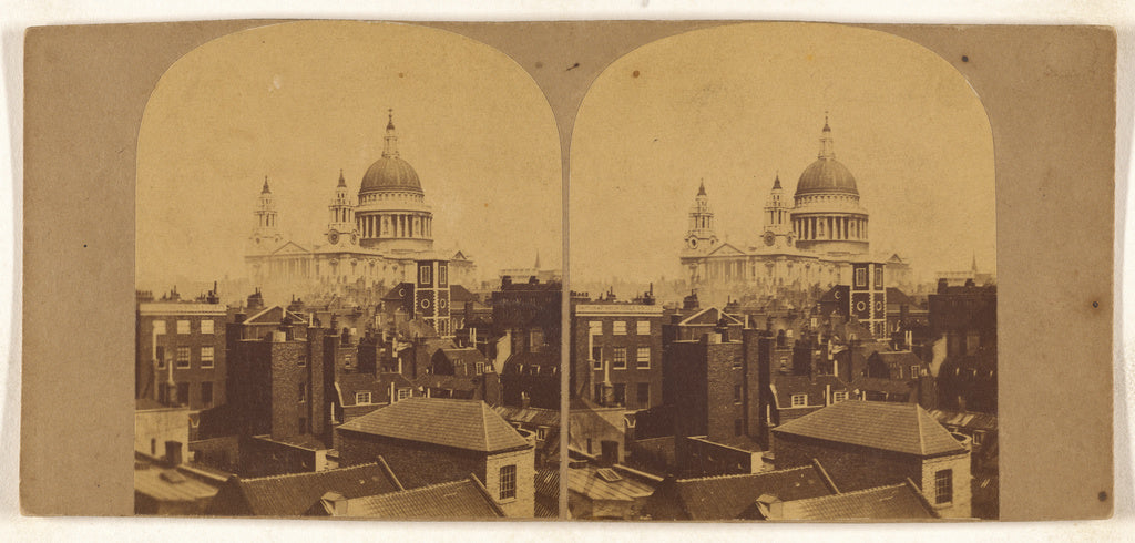 Unknown maker, British:Saint Paul's Cathedral., Poster Print Wall Art