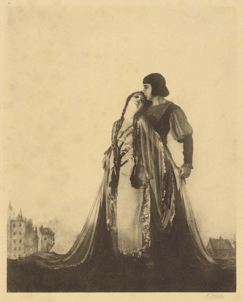 Arthur F. Kales:Paolo and Francesca, Poster Print Wall Art