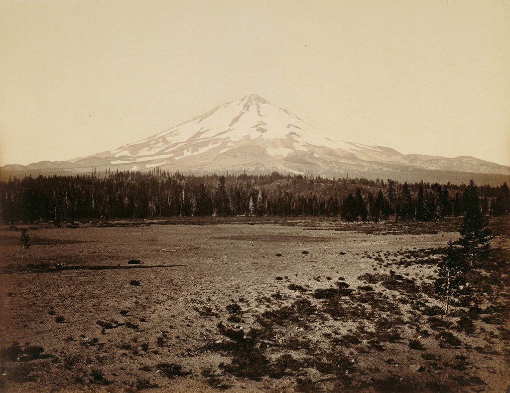 Carleton Watkins:Mt. Shasta from the North. Cal. / [Mount Sh, Poster Print Wall Art
