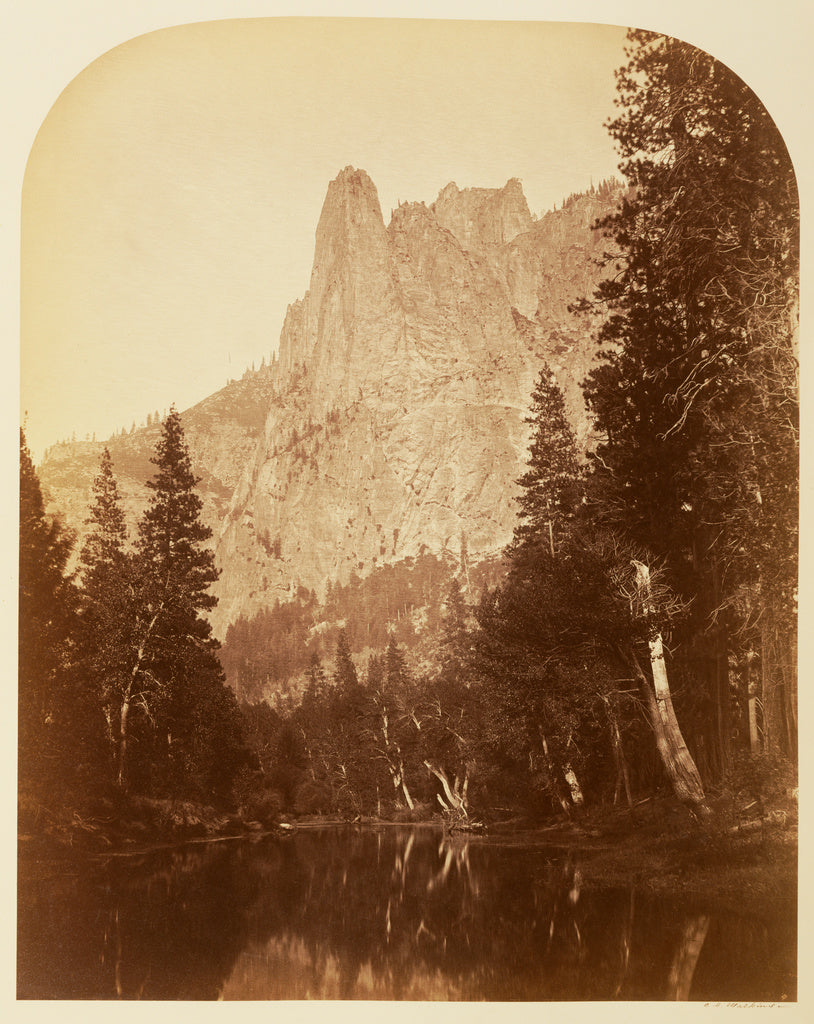 Carleton Watkins:Sentinel (View of the Valley) 3270 ft. Yo S, Poster Print Wall Art