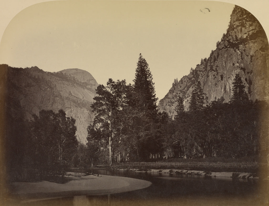 Carleton Watkins:Camp Grove - Yo Semite, Poster Print Wall Art