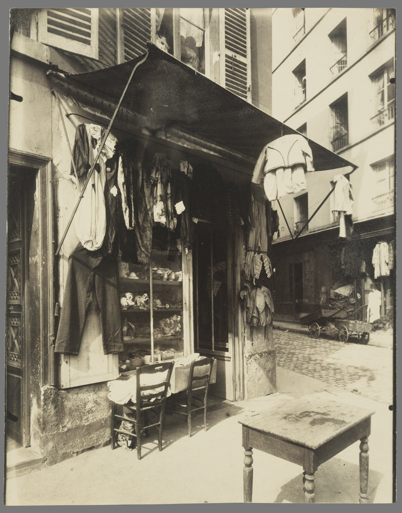 Eugène Atget:Rue de la Corderie, Poster Print Wall Art