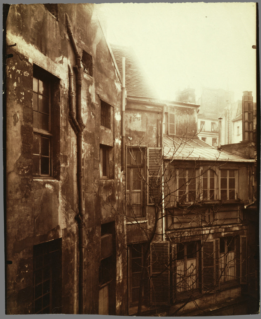 Eugène Atget:Cour de Rohan, Poster Print Wall Art