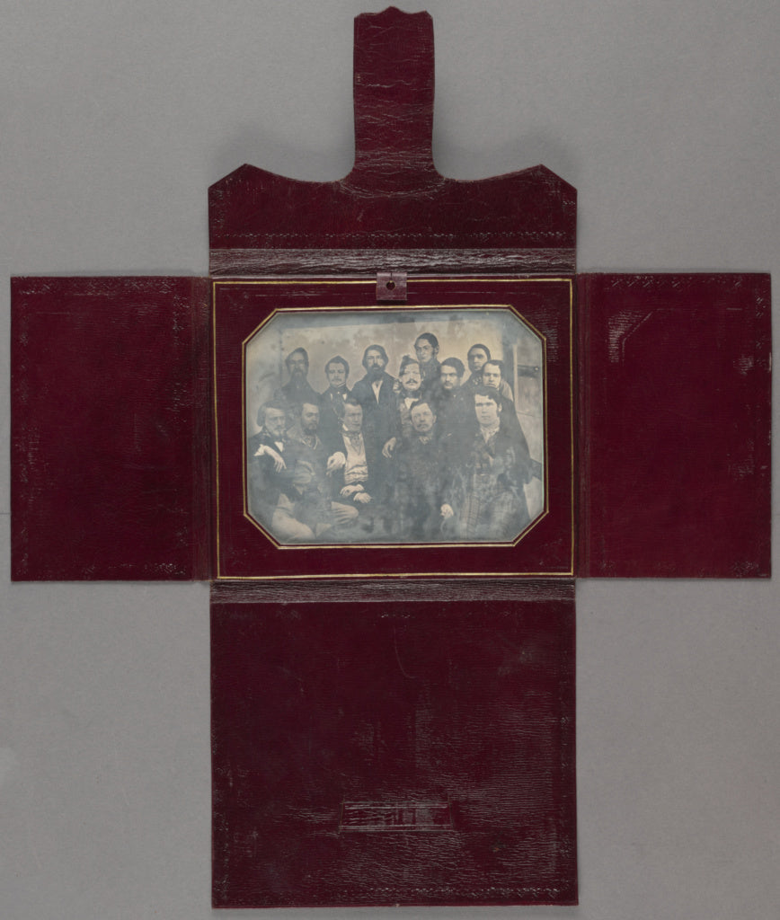 Unknown maker, Czechoslovakian:[Group Portrait of thirteen u, Poster Print Wall Art