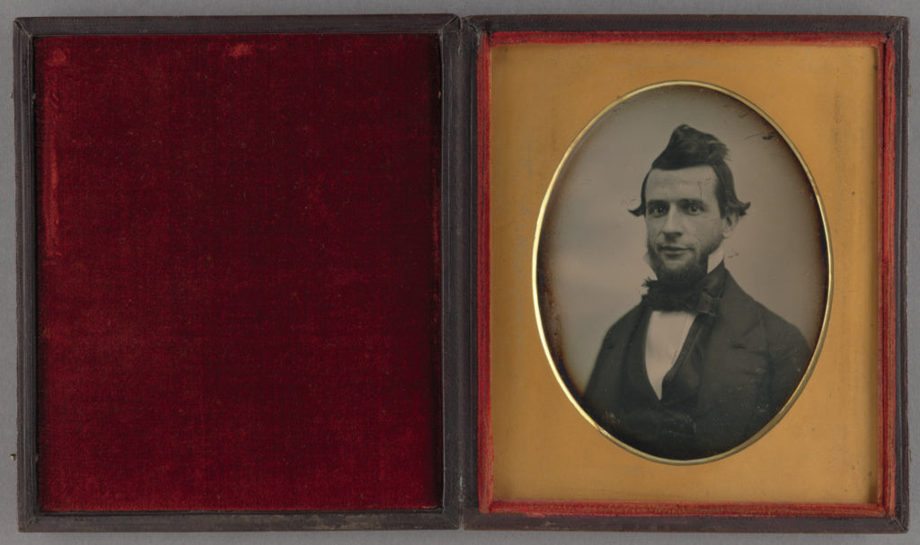Southworth & HawesAttributed to:[Portrait of a young man wit, Poster Print Wall Art