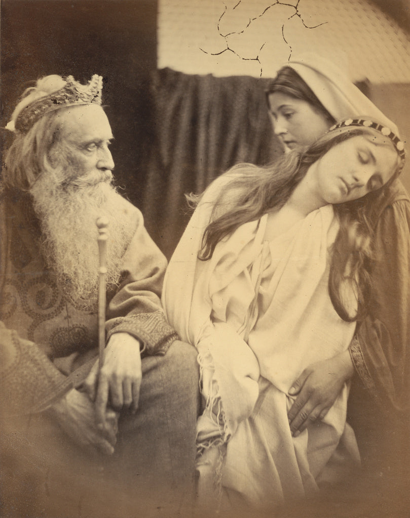 Julia Margaret Cameron:Queen Esther before King Ahasuerus,16x12"(A3)Poster
