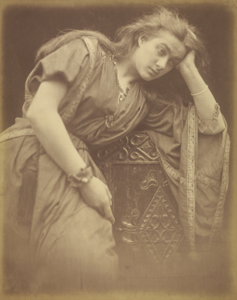 Julia Margaret Cameron:Mariana/"She said I am aweary aweary ,16x12"(A3)Poster