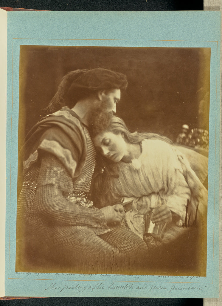 Julia Margaret Cameron:The Parting of Sir Lancelot and Queen,16x12"(A3)Poster