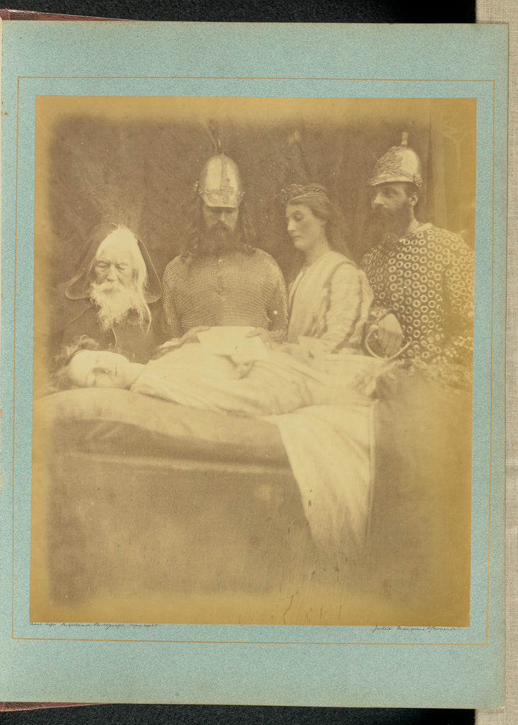 Julia Margaret Cameron:Elaine "And reverently they bore her ,16x12"(A3)Poster