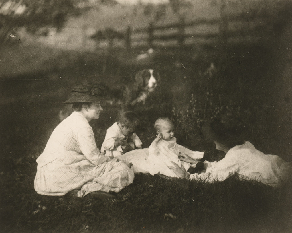 Thomas Eakins:[Frances, Artie and Tom Crowell and Susan Macd, Poster Print Wall Art