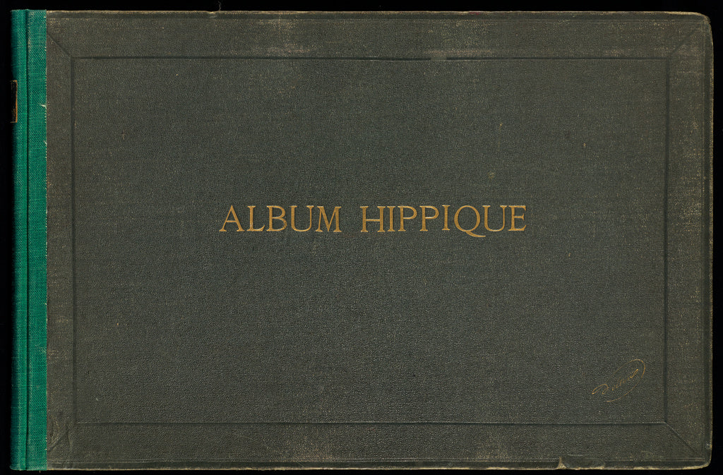 Louis-Jean Delton:Album Hippique, Poster Print Wall Art
