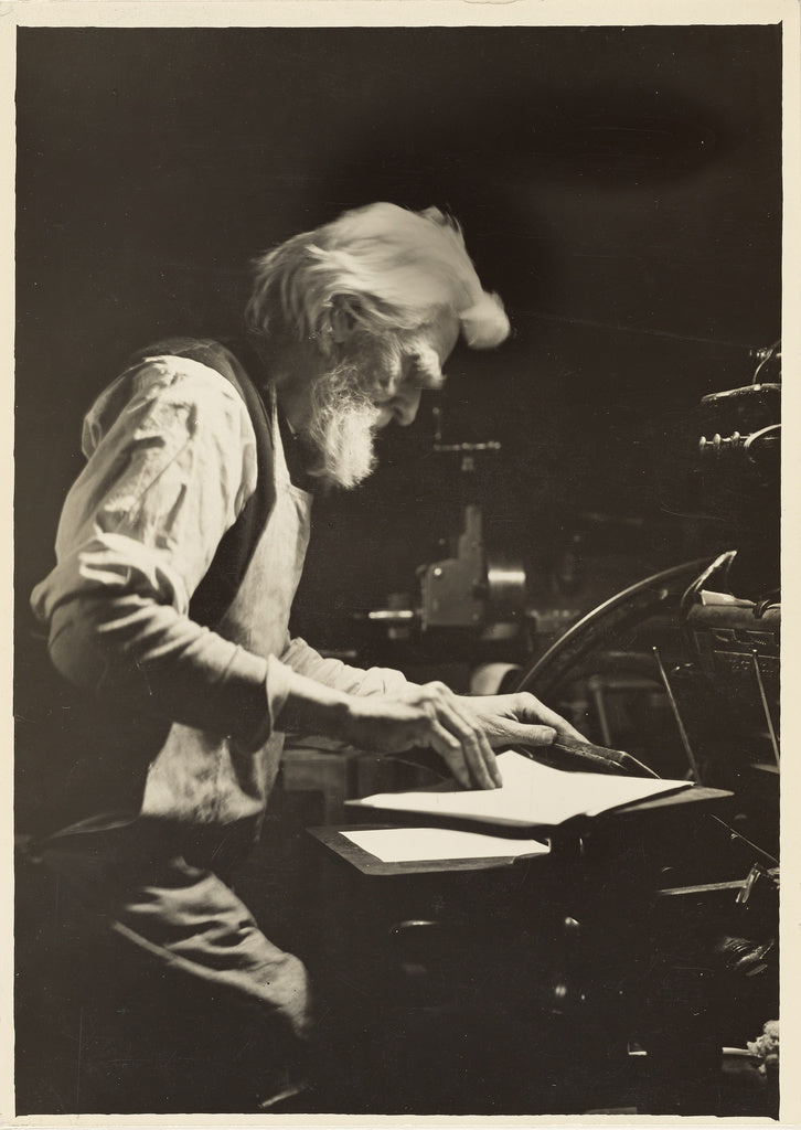 Lewis W. Hine:Printer, Poster Print Wall Art