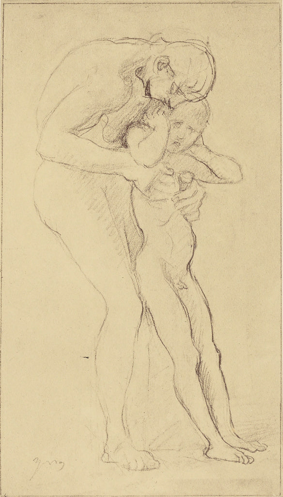 Charles Marville:[Reproduction of a French drawing in the Lo, Poster Print Wall Art