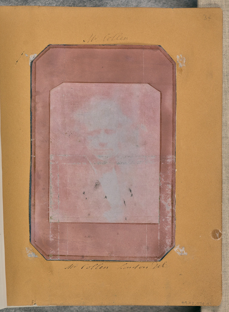 Henry Collen:[Bust length portrait of a man, possibly Sir Da, Poster Print Wall Art