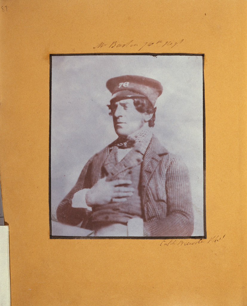 Capt. Henry Craigie Brewster:Mr. Barton, Poster Print Wall Art