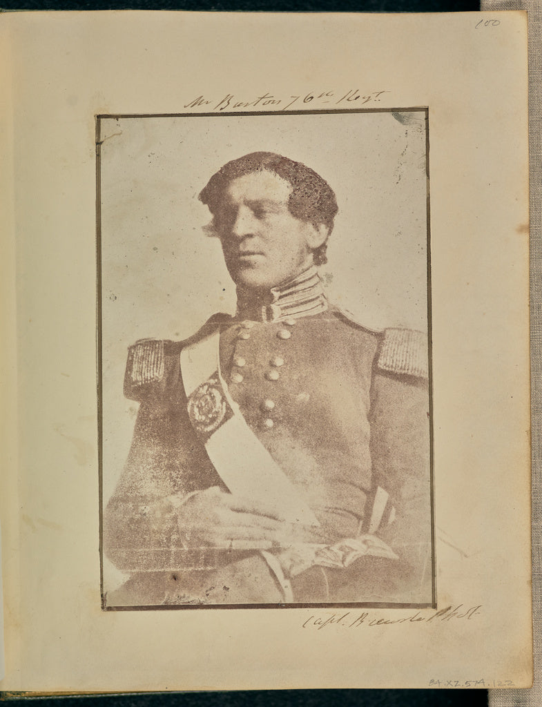 Capt. Henry Craigie Brewster:Portrait of Mr. Barton., Poster Print Wall Art