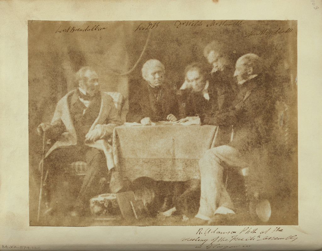 Robert Adamson:Free Church Committee, Poster Print Wall Art