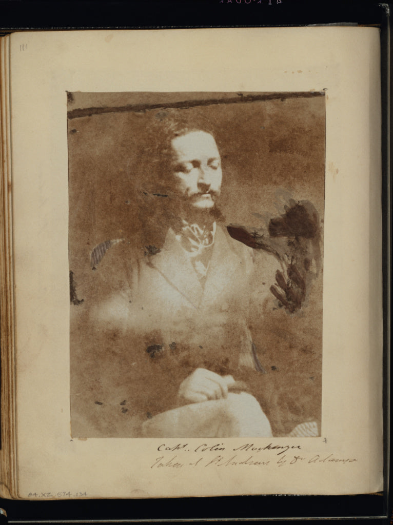 Dr. John Adamson:Captain Colin Mackenzie., Poster Print Wall Art
