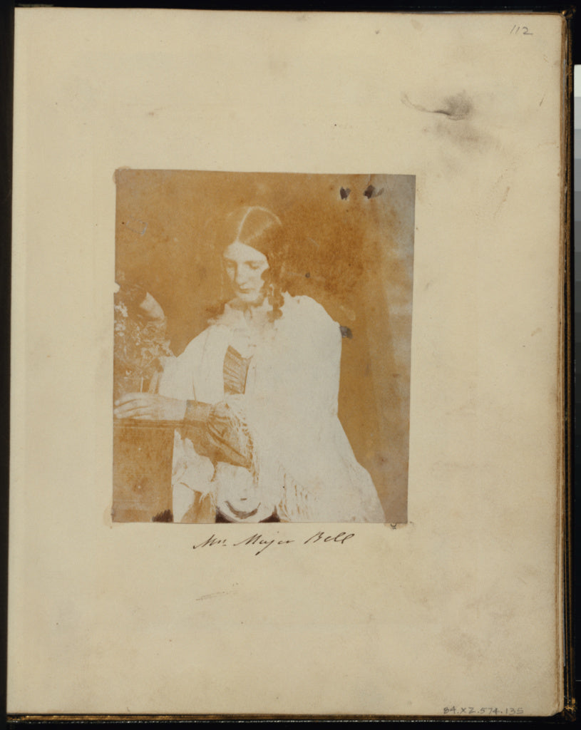 Dr. John Adamson:Mrs. Major Bell., Poster Print Wall Art