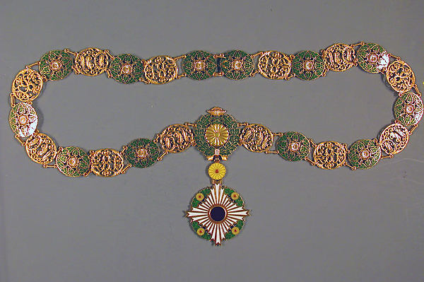 Collar late 19th cent, Poster Print