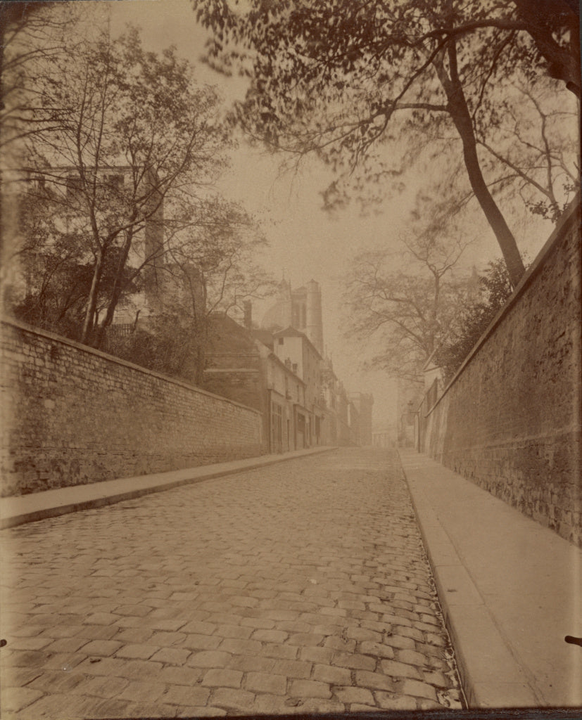 Eugène Atget:Rue Clovis, Poster Print Wall Art