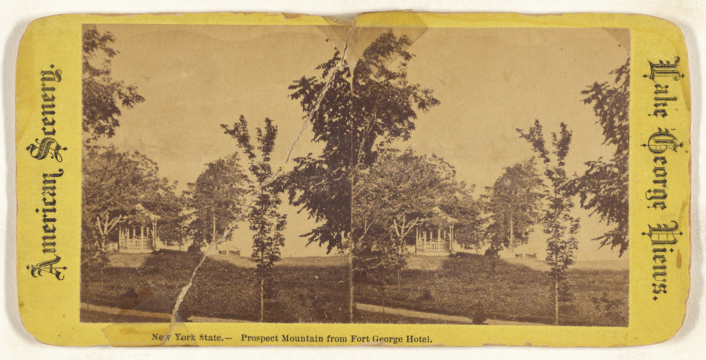 Unknown maker, American:New York State. - Prospect Mountain , Poster Print Wall Art
