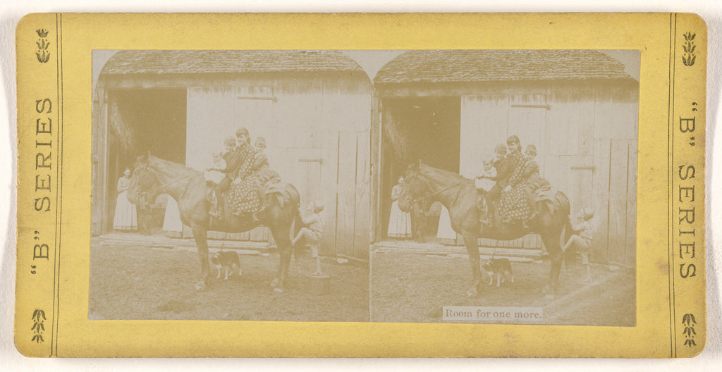 Unknown maker, American:Room for one more., Poster Print Wall Art