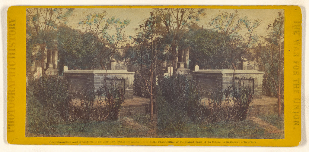 Edward and Henry T. Anthony & Co.:View of John C. Calhoun's , Poster Print Wall Art