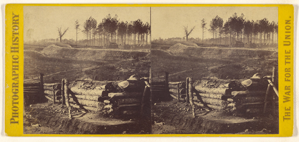 Edward and Henry T. Anthony & Co.:Breastworks near the Appom, Poster Print Wall Art
