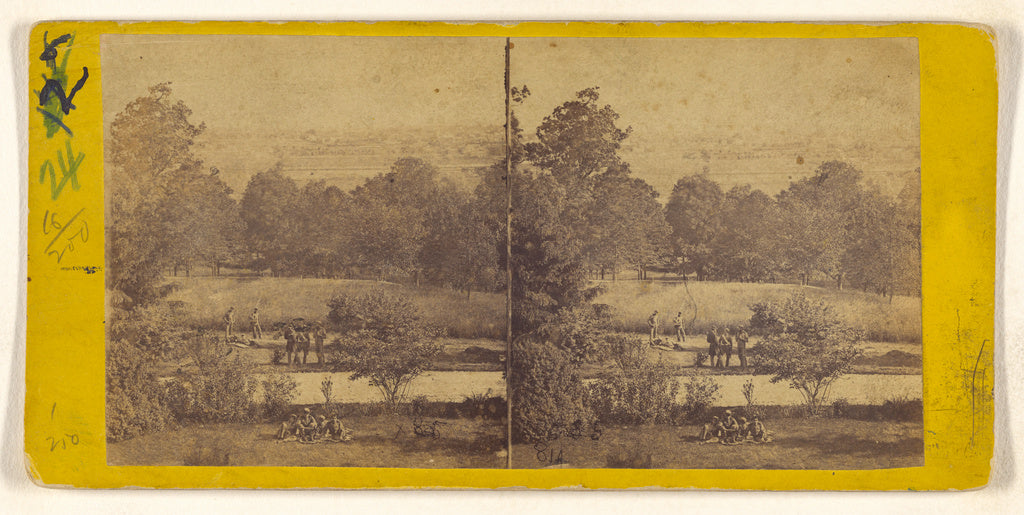 Edward and Henry T. Anthony & Co.:Georgetown, from Camp Came, Poster Print Wall Art