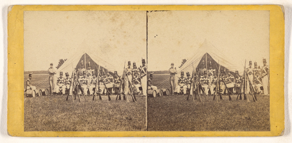 Edward and Henry T. Anthony & Co.:Camp Life., Poster Print Wall Art