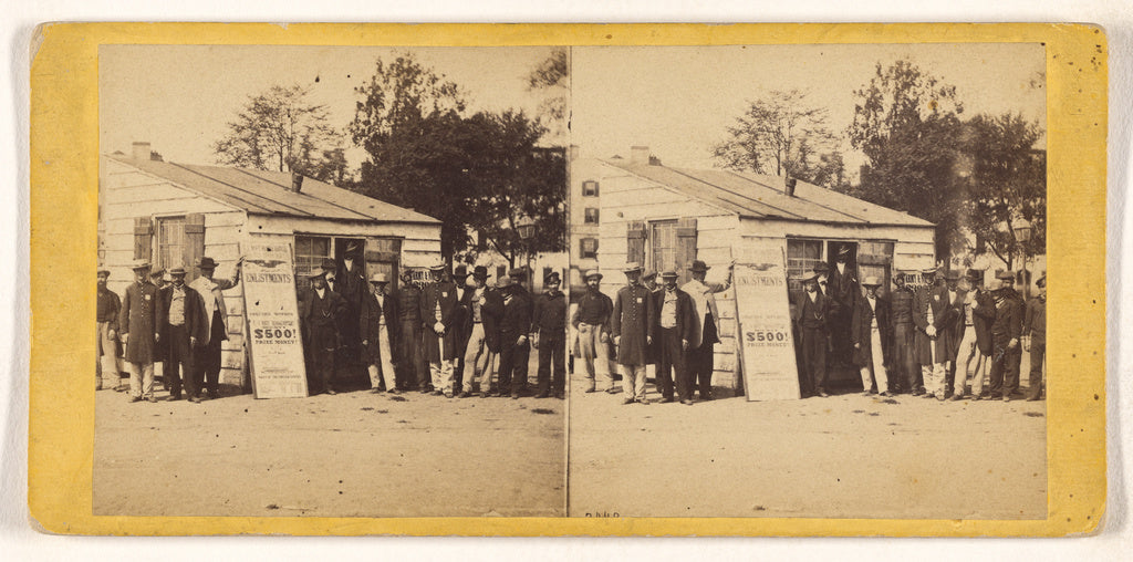 Edward and Henry T. Anthony & Co.:Bounty Brokers Looking Out, Poster Print Wall Art