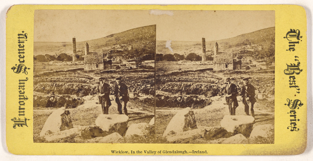 Unknown:Wicklow, In the Valley of Glendalough. - Ireland. [E, Poster Print Wall Art