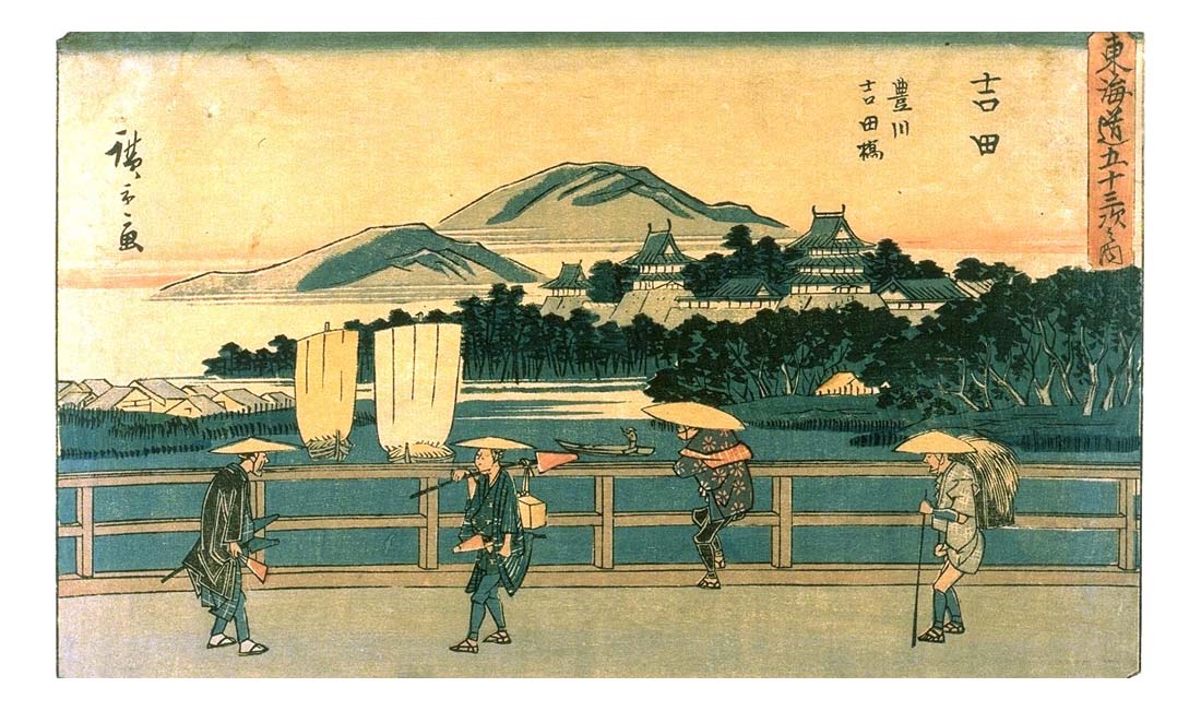 078b, historic, vintage ukiyo-e Japan artwork,12x8"(A4) Poster Print