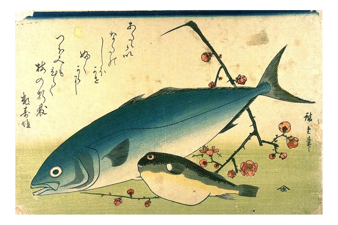 080b, historic, vintage ukiyo-e Japan artwork,12x8"(A4) Poster Print