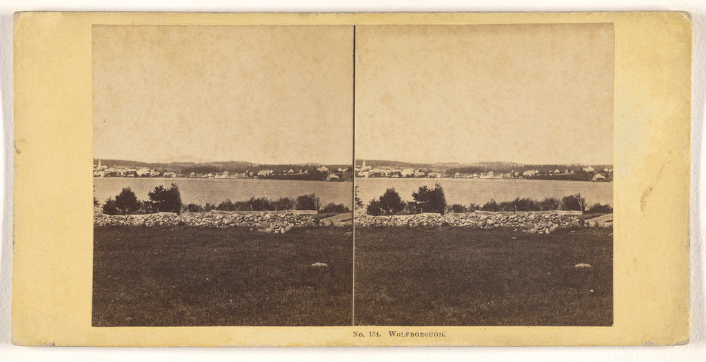 John P. Soule:Wolfborough., Poster Print Wall Art