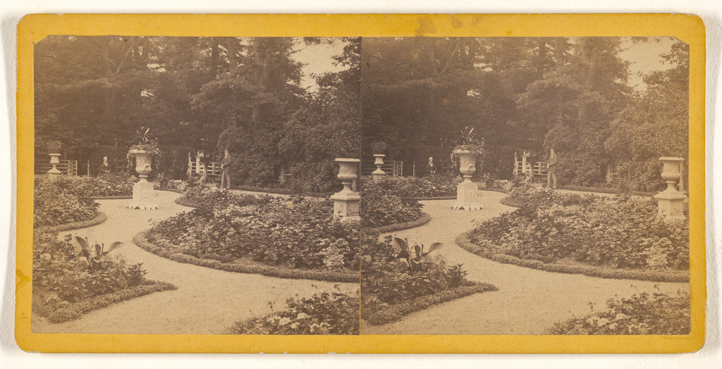 George T. Taylor:[Garden, possibly at Fredericton, New Bruns, Poster Print Wall Art