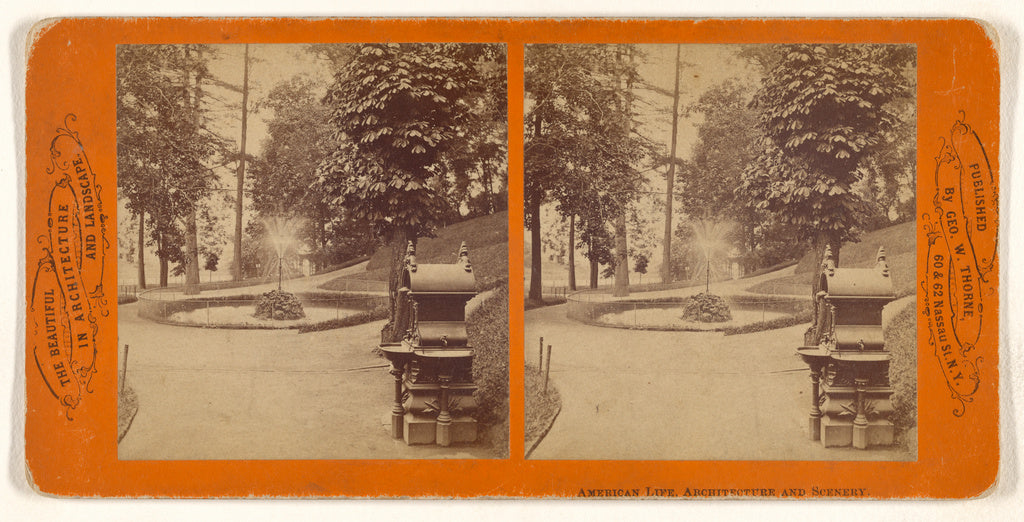 George W. Thorne:[Fairmount Park, Philadelphia, Pennsylvania,16x12"(A3)Poster