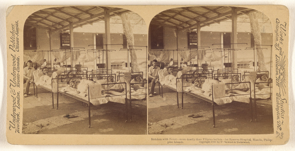 Underwood & Underwood:Stricken with fever - more deadly than, Poster Print Wall Art