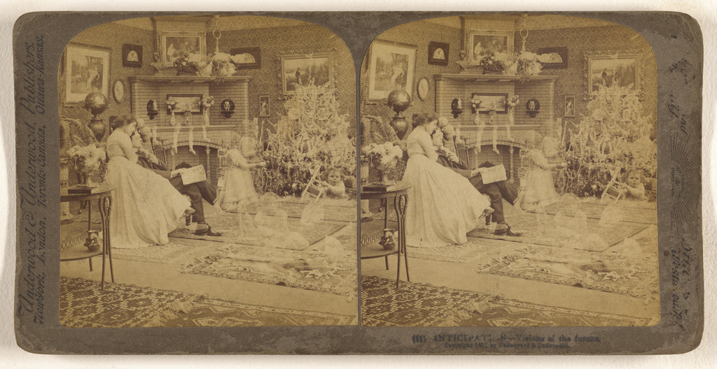 Underwood & Underwood:Anticipation - Visions of the future., Poster Print Wall Art